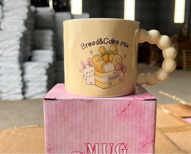 Ly Sứ Thỏ Bánh Ngọt 380ml ( Thùng 80 )