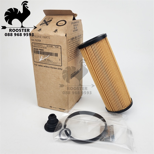 [Mobis Korea] Lọc nhớt động cơ (Diezel 2.2, 2.0 lọc giấy) - Santafe, Sorento, Carnival, Sportage