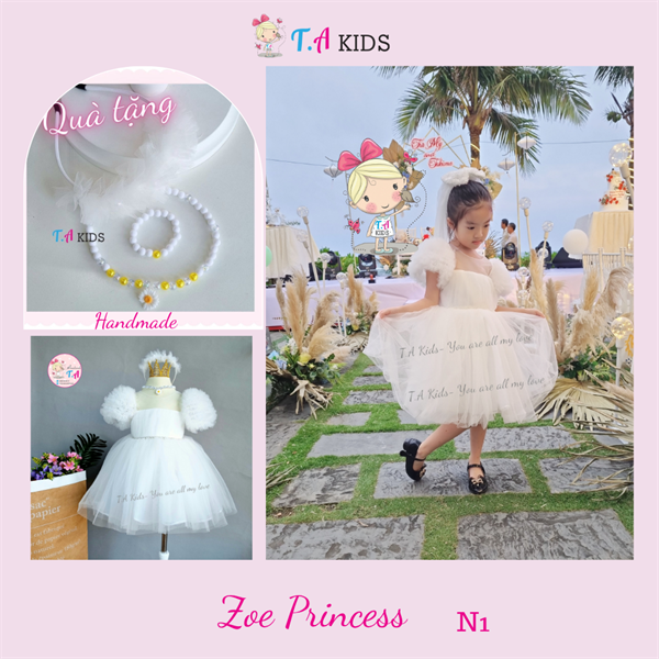 N1-Zoe-Công chúa xù trắng