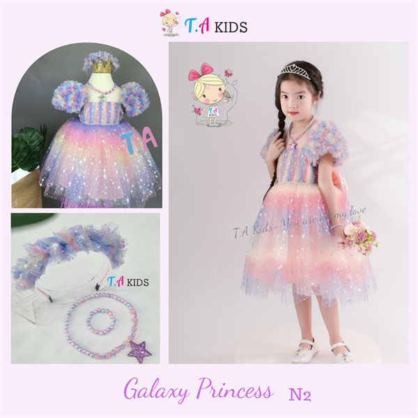 N2-Galaxy-Công chúa cầu vồng tay xù