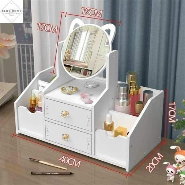 Gương mèo 3 ngăn