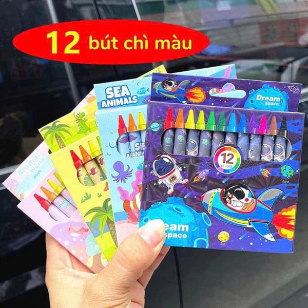 Hộp 12 Bút Chì Màu