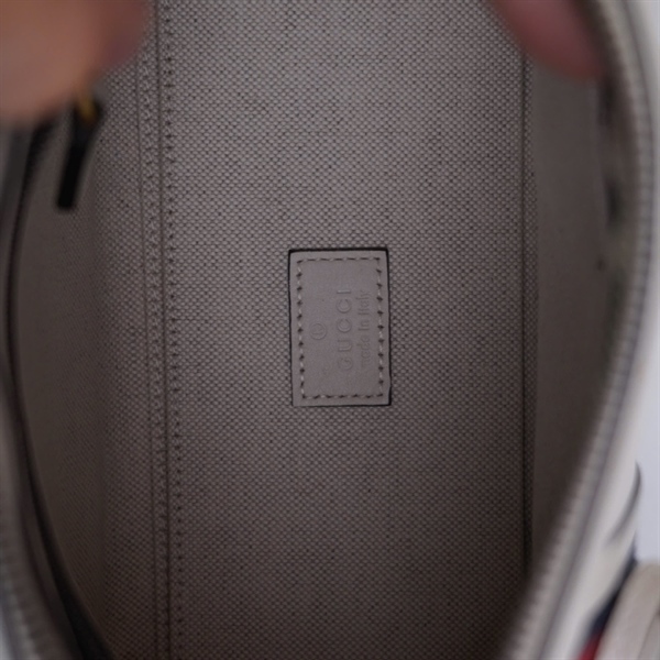 Túi GG Handle trắng kèm 2 chìa (F039089728) sz22 KG+