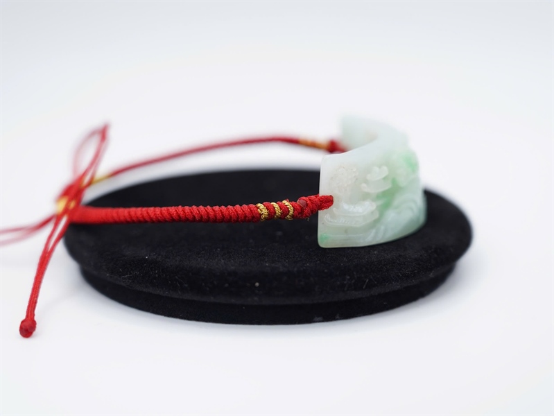 Khánh đeo tay sơn thủy Myanmar KG+