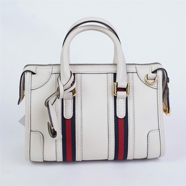 Túi GG Handle trắng kèm 2 chìa (F039089728) sz22 KG+