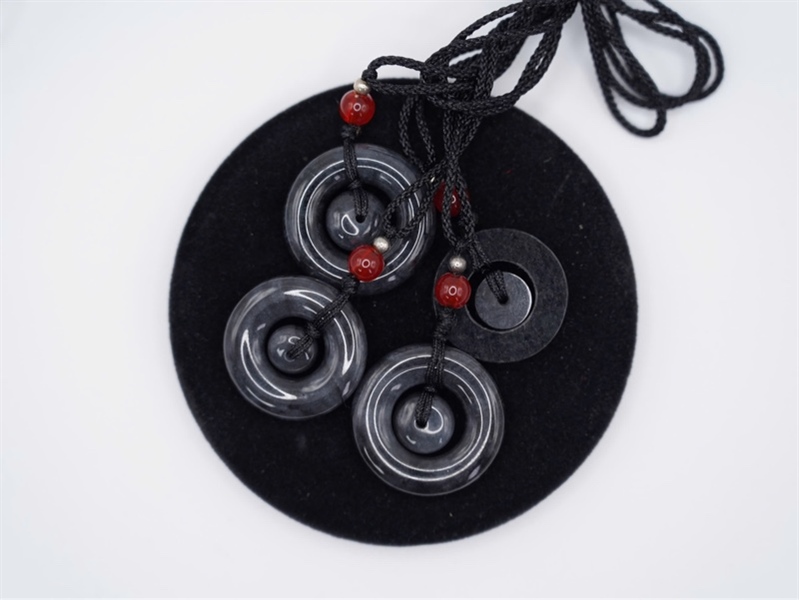 Bộ điếu mẫu tử gà đen Myanmar KG+