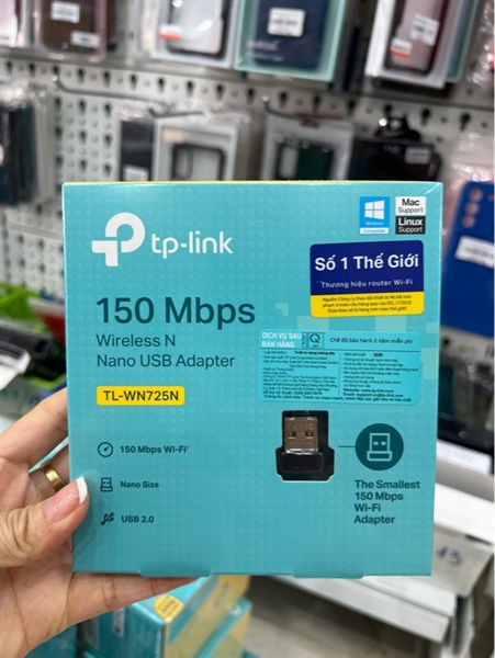 Bộ thu WIFI TP-Link TL-WN725N 150Mbps