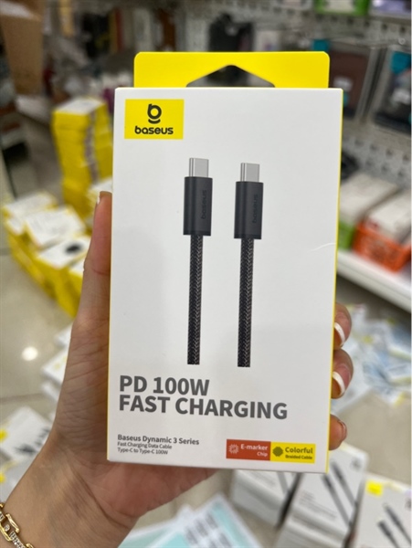 Cáp sạc BASEUS TYPE-C to TYPE-C P1036 100W 2m