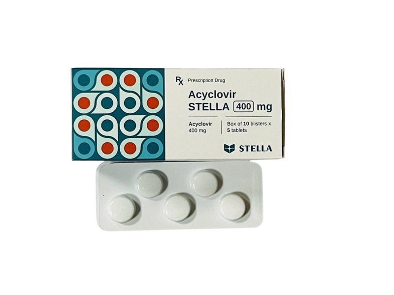 Acyclovir 400mg stella (h/50v)