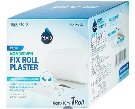 Băng keo cuộn co giãn Non-Woven Fix Roll Plaster 10cm x 10m (Hộp 1 cuộn) - Việt Nam