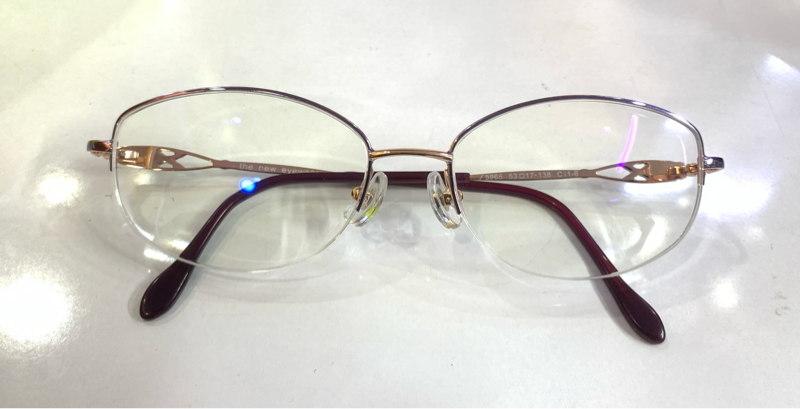 Kính kim loại nửa viền Shishe 5965