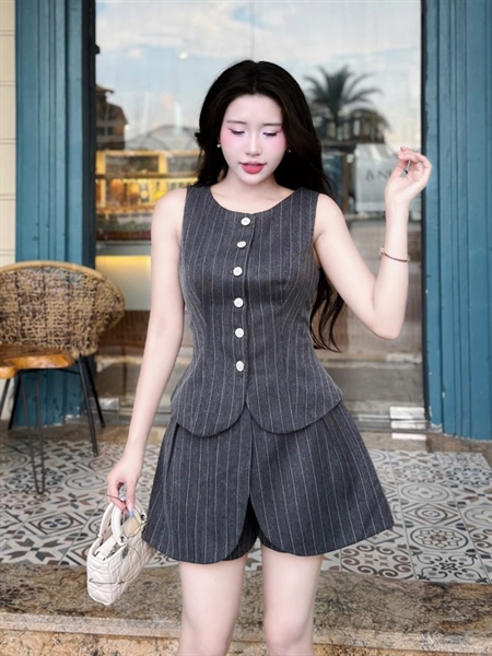 Sét kim tuyến sọc quần đùi