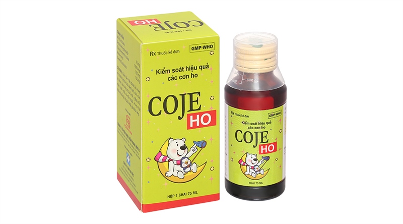 Thuốc Coje Ho TW3 - thuốc trị ho-hộp 1 chai 75ml - Đại Bắc