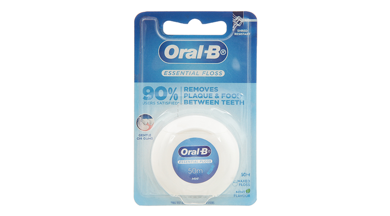 Chỉ nha khoa Oral-B Essential Floss- Làm sạch giữa các khe răng- Hộp 6 cuộn