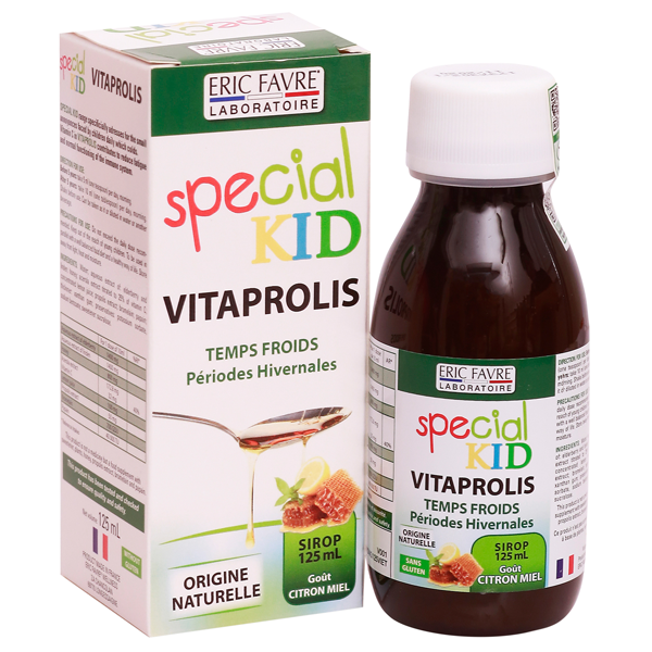 Siro Special kid Vitaprolis France (Viêm đường hô hấp) 125ml