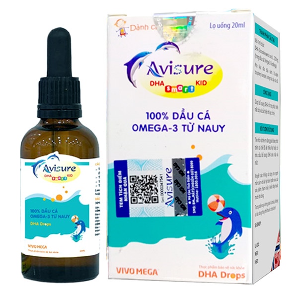 Siro Avisure DHA Smart kid 20ml (Bổ sung DHA) - Phương Đông