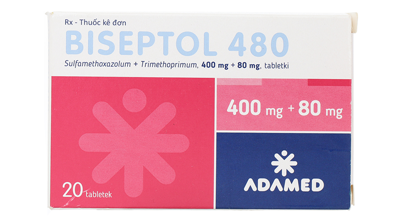 Thuốc Biseptol 480mg Balan Thuốc kháng sinh điều trị nhiễm khuẩn (Hộp*1vỉ*20viên)