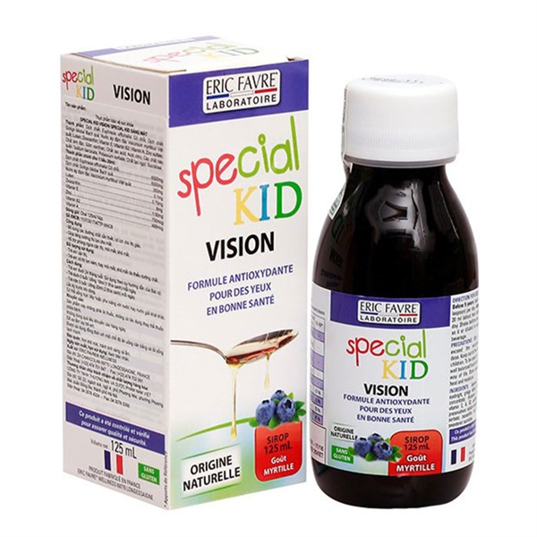 Siro Special kid Vision France (Bổ sung dưỡng chất cần thiết cho mắt) 125ml