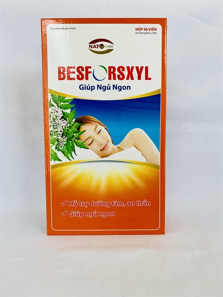 Thuốc Besforsxyl (Giúp ngủ ngon) (H*60viên) - PP Nam Thái Hoa
