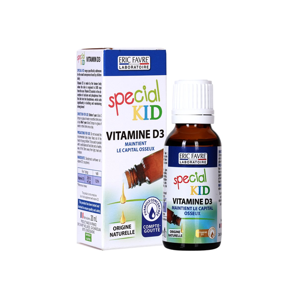 Siro Special kid Vitamin D3 France (Bổ sung VTM D3) 20ml