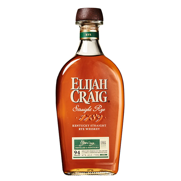 Elijah craig Straight Rye
