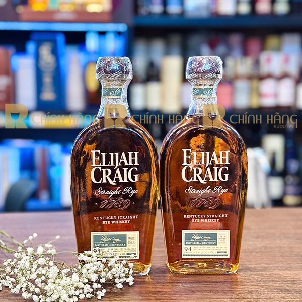Elijah craig Straight Rye 750 ml - hình mô tả 2