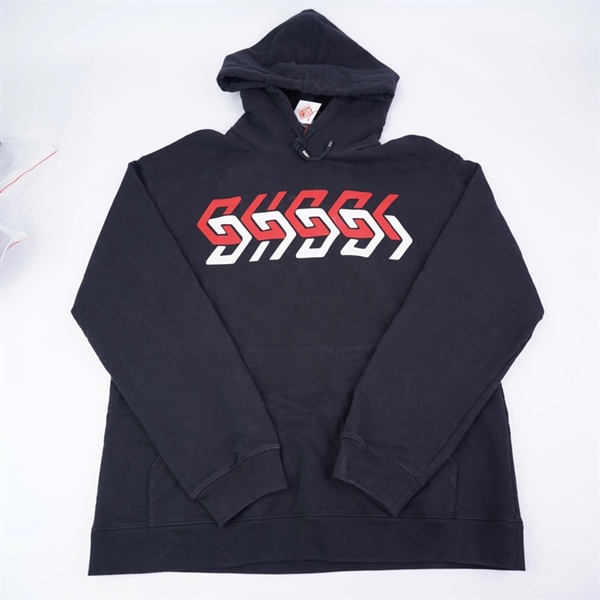 Áo khoác hoodie GG đen (BQ) KG+