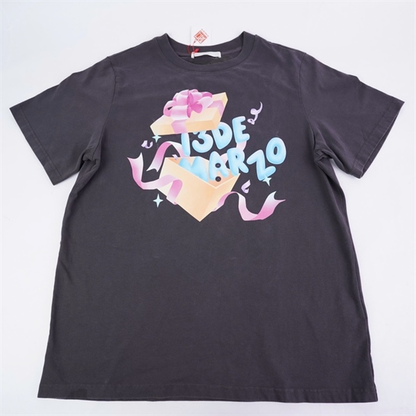 Áo thun 13DE Marzo đen in hình (BQ) KG+