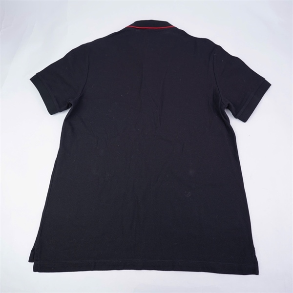 Áo thun BBR đen cổ viền đỏ (BQ) KG+