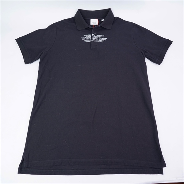 Áo thun BBR đen in chữ (BQ) KG+