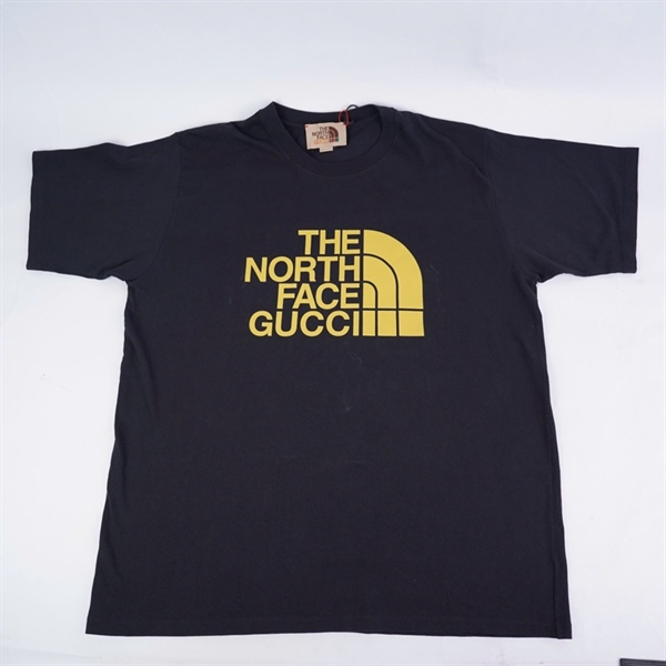 Áo thun GG đen in chữ (BQ) KG+