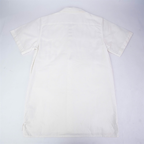 Áo sơ mi BBR trắng in chữ (BQ) KG+