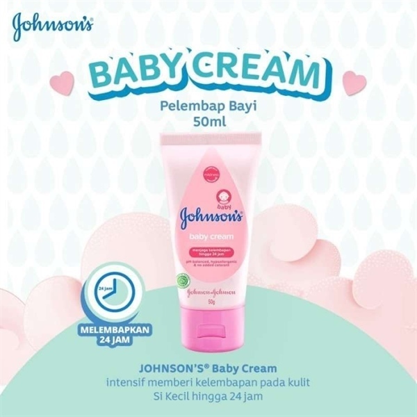 Baby cream face and body Johnsons 50g