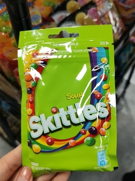 Kẹo trái cây Skittles vị chua 40g