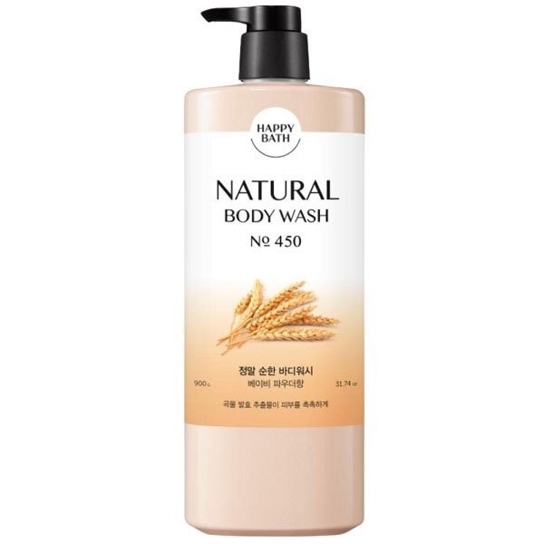 V-Sữa tắm Happy Bath 900ml #baby powder