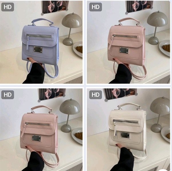 Túi xách tay - đeo vai đa năng màu trơn 74,2k/c (lố 3)