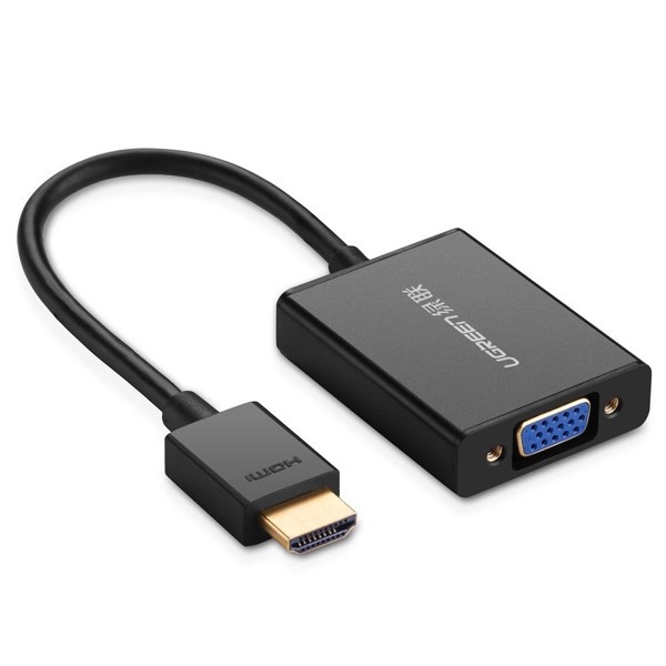 Bộ chuyển đổi HDMI sang VGA + 3.5mm Audio