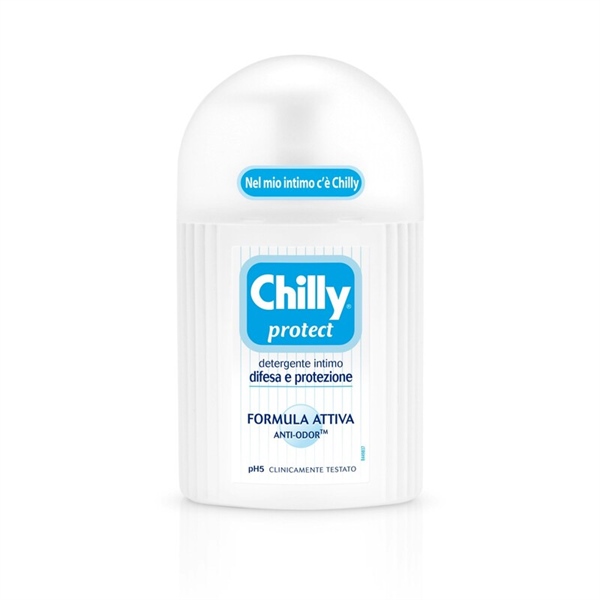 Dung dịch vệ sinh phụ nữ Chilly Protect - Italy- Sạch sâu, an toàn- Chai 200ml