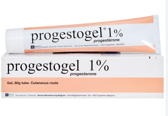Thuốc bôi Progestogel 1% 80g điều trị các bệnh vú lành tính - Pháp