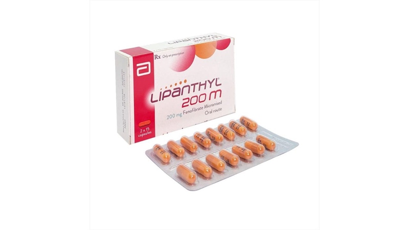 Thuốc Lipanthyl 200mg Abbott Thuốc trị mỡ máu (H*2vỉ*15viên)
