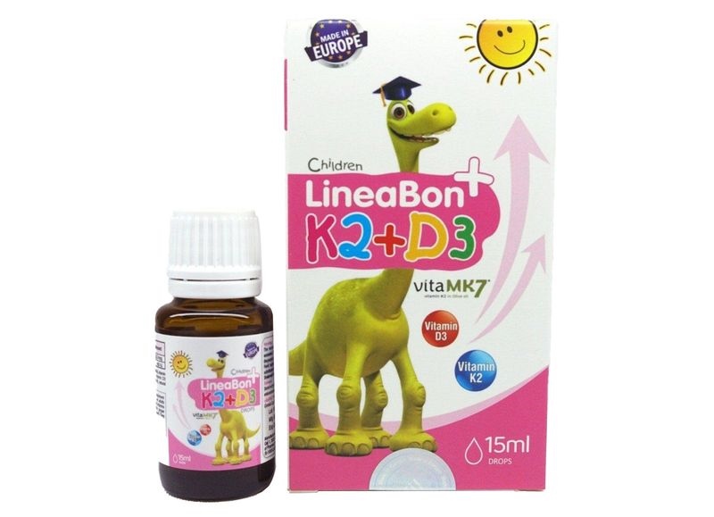 LineaBon K2D3 Slovenia Hỗ trợ hấp thu canxi ( lọ 15ml )