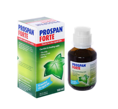 Thuốc Prospan Forte 100ml điều trị viêm đường hô hấp và ho - Đức