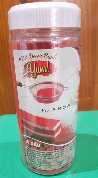 Bột rắc Đồng Tiến vị dâu 300g