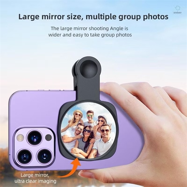 Gương chụp selfie camera sau điện thoại G1 – Đen