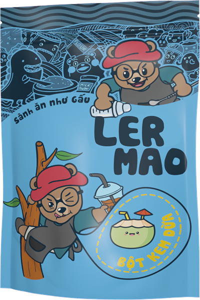 Bột Foam Vị Dừa | Lermao