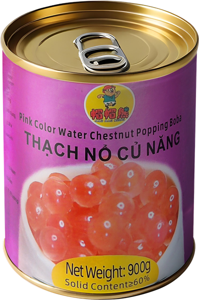 Hạt Nổ Củ Năng Hồng Lermao | Thạch Nổ