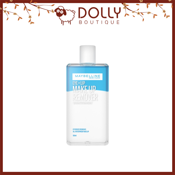 Tẩy Trang Mắt Môi Maybelline Lip & Eye Make Up Remover - 150ml