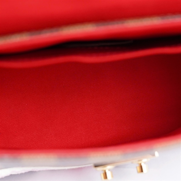 Túi LV Croisette ô vuông nâu in hình (FL3178) sz23 KG+