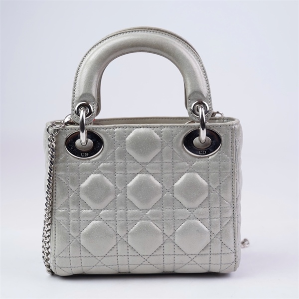 Túi Dior Lady xám (15-BO-1116) szmini +