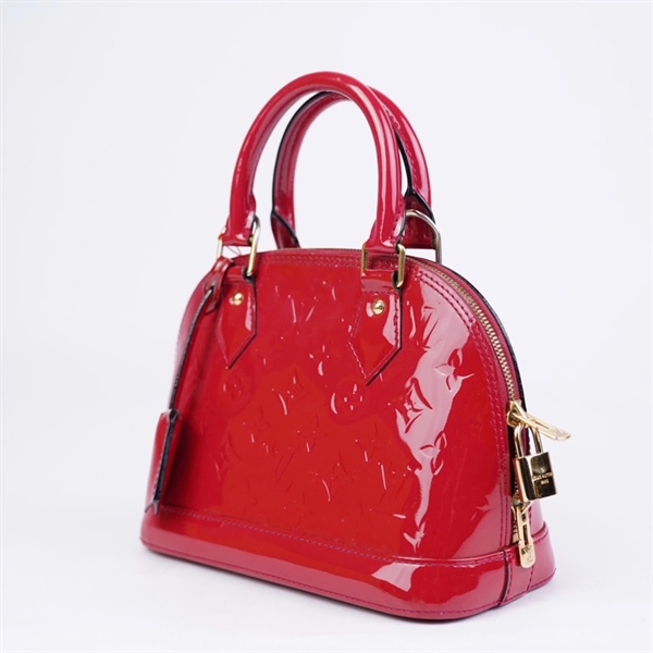 Túi Alma hoa đỏ kèm ổ+ 2 chìa (MI4193) sz23 KG+